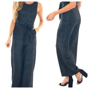 SHE + SKY Snakeskin Jumpsuit